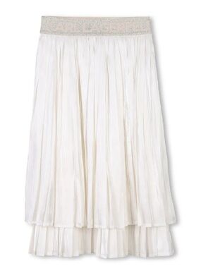 Karl Lagerfeld pleated layered skirt